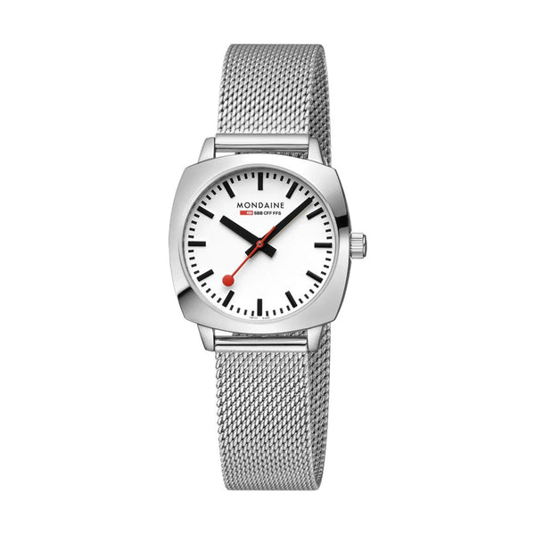Mondaine Classic Swiss Railways MSL.31110.SM Ladies Watch - Mondaine Classic Swiss Railways MSL.31110.SM Ladies Watch
