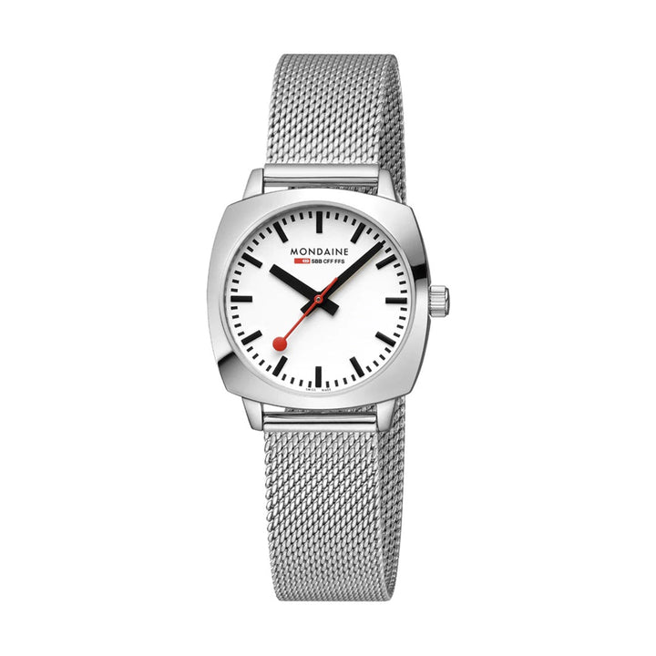 Mondaine Classic Swiss Railways MSL.31110.SM Ladies Watch - Mondaine Classic Swiss Railways MSL.31110.SM Ladies Watch