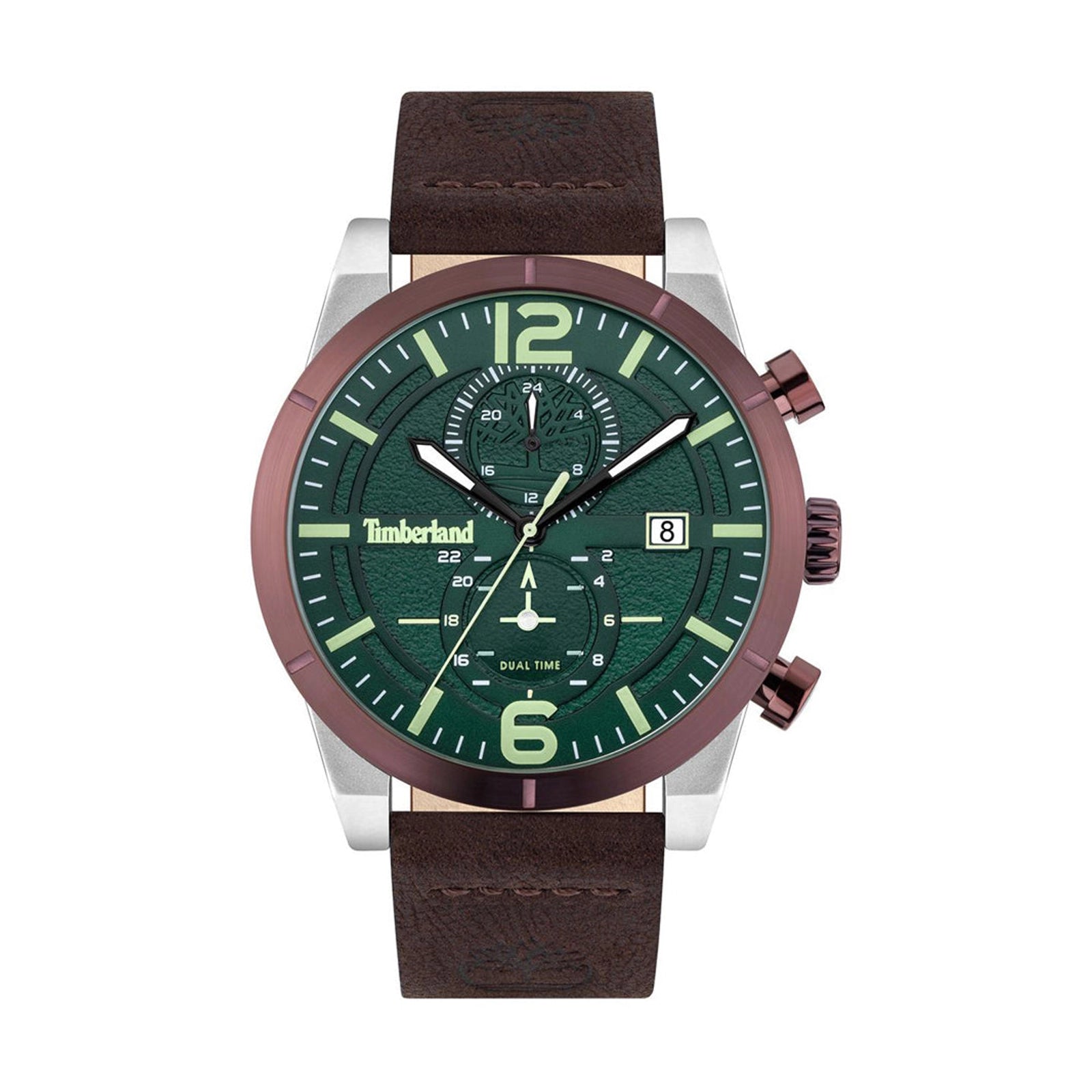 Timberland Sandisfield TDWGF2090101 Mens Watch Dualtimer - Timberland Sandisfield TDWGF2090101 Mens Watch Dualtimer
